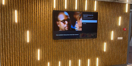 PANELING FOR WALL AND CEILING DECORATION - POLYMER RAW MATERIAL - DV120-AA 12 cm