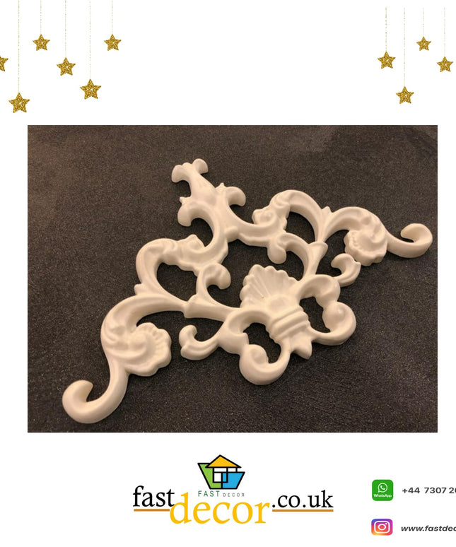 PALACE CORNER MOTIF - POLYSTYRENE - DGM23-D2 - PAINTABLE  27*18cm