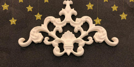 PALACE CORNER MOTIF - POLYSTYRENE - DGM23-D2 - PAINTABLE  27*18cm