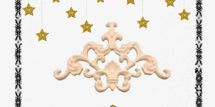 PALACE CORNER MOTIF - POLYSTYRENE - DGM23-D2 - PAINTABLE  27*18cm