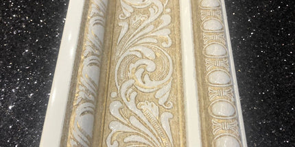 PALACE NEW XPS COVING POLYURETHANE CORNICE MOLDING LIGHTWEIGHT FINEST QUALITY - PATINA BA12635-4P 13cm