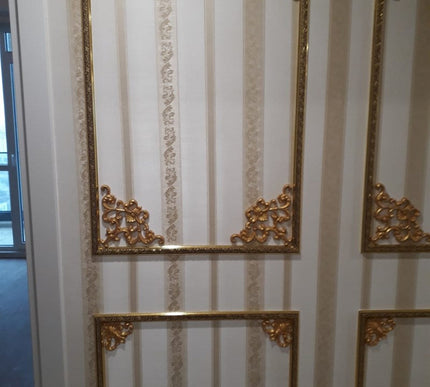 PALACE CORNER MOTIF - POLYSTYRENE - DGM24-A GOLDEN 41*26cm