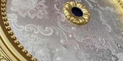 PALACE CEILING ROSE - POLYSTYRENE - DO60-A- CIRCULAR GOLD 60cm