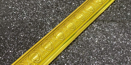 NEW AESTHETIC WALL DECORATION PALACE BORDER LATH MOLDING FINEST QUALITY  GOLD - DA40-A 4cm