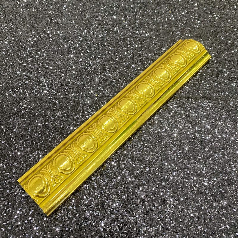 NEW AESTHETIC WALL DECORATION PALACE BORDER LATH MOLDING FINEST QUALITY  GOLD - DA40-A 4cm