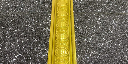 NEW AESTHETIC WALL DECORATION PALACE BORDER LATH MOLDING FINEST QUALITY  GOLD - DA40-A 4cm