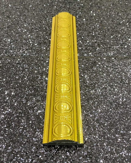 NEW AESTHETIC WALL DECORATION PALACE BORDER LATH MOLDING FINEST QUALITY  GOLD - DA40-A 4cm