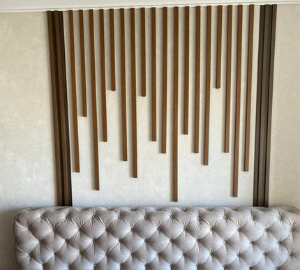 PANELING CORNER END FOR WALL AND CEILING DECORATION - POLYMER RAW MATERIAL -DV120-CMKM 3cm