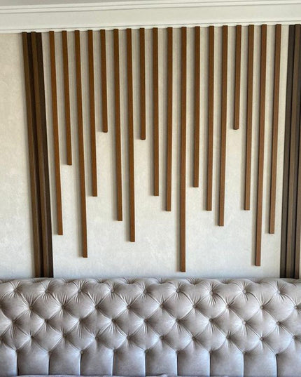 PANELING CORNER END FOR WALL AND CEILING DECORATION - POLYMER RAW MATERIAL -DV120-CMKM 3cm