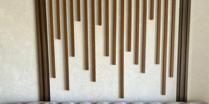 PANELING FOR WALL AND CEILING DECORATION - POLYMER RAW MATERIAL - DV120-CM 12cm