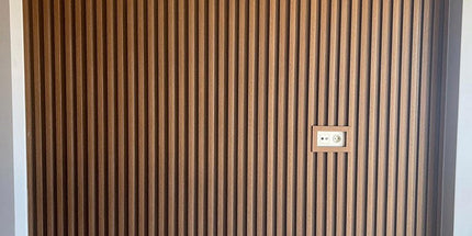 PANELING FOR WALL AND CEILING DECORATION - POLYMER RAW MATERIAL - DV120-CM 12cm