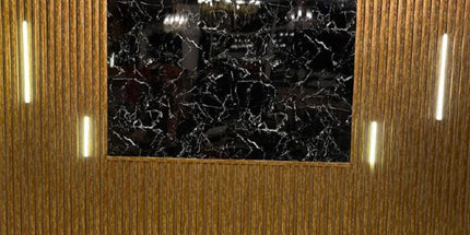 PANELING FOR WALL AND CEILING DECORATION - POLYMER RAW MATERIAL - DV120-AA 12 cm