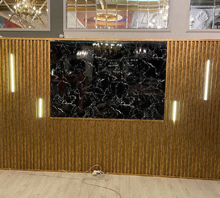 PANELING FOR WALL AND CEILING DECORATION - POLYMER RAW MATERIAL - DV120-AA 12 cm