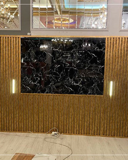 PANELING FOR WALL AND CEILING DECORATION - POLYMER RAW MATERIAL - DV120-AA 12 cm