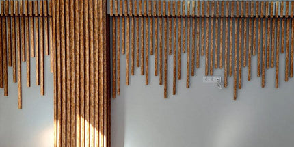 PANELING FOR WALL AND CEILING DECORATION - POLYMER RAW MATERIAL - DV120-AA 12 cm