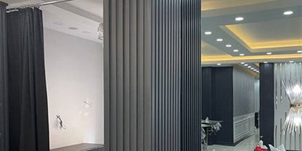 PAINTABLE PANELING FOR WALL AND CEILING DECORATION - POLYMER RAW MATERIAL - DV120-D2 12 cm