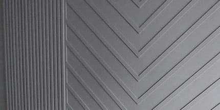 PAINTABLE PANELING FOR WALL AND CEILING DECORATION - POLYMER RAW MATERIAL - DV120-D2 12 cm