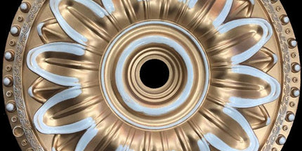 PALACE CEILING MOTIF - POLYSTYRENE - CIRCULAR - DGM26-P - PATINA 40cm