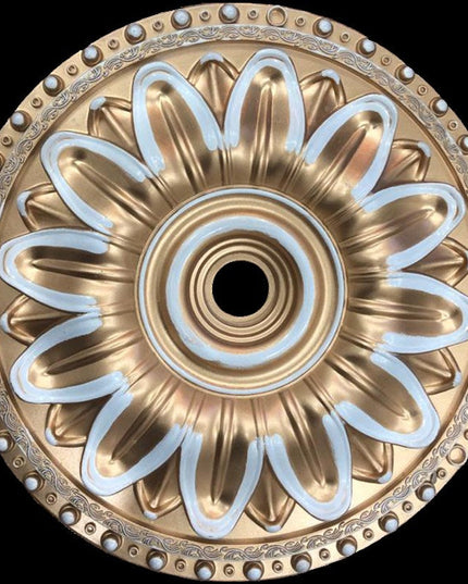 PALACE CEILING MOTIF - POLYSTYRENE - CIRCULAR - DGM26-P - PATINA 40cm