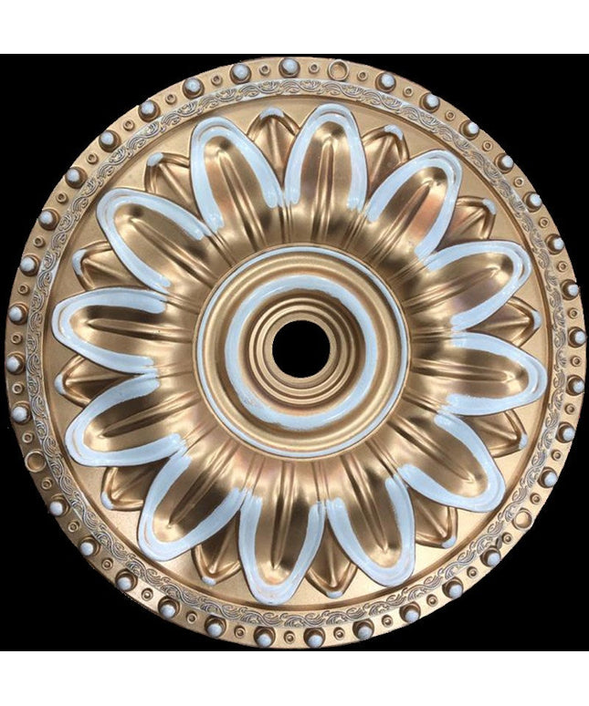 PALACE CEILING MOTIF - POLYSTYRENE - CIRCULAR - DGM26-P - PATINA 40cm