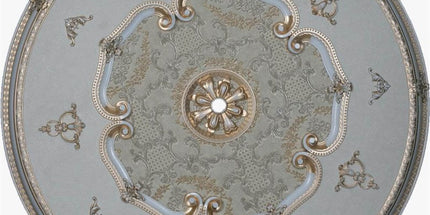 PALACE CEILING ROSE - POLYSTYRENE - DO150-P- CIRCULAR PATINA 150cm