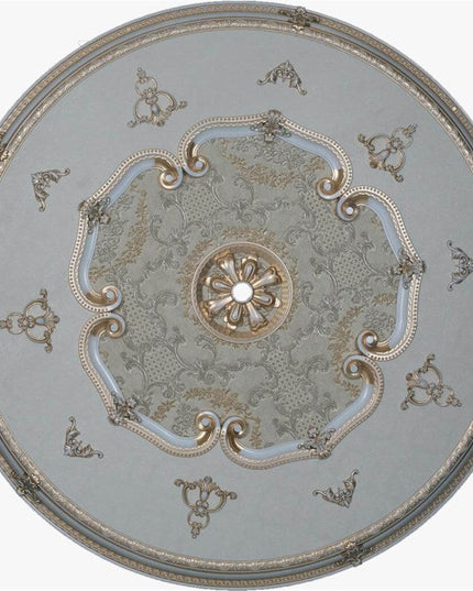 PALACE CEILING ROSE - POLYSTYRENE - DO150-P- CIRCULAR PATINA 150cm