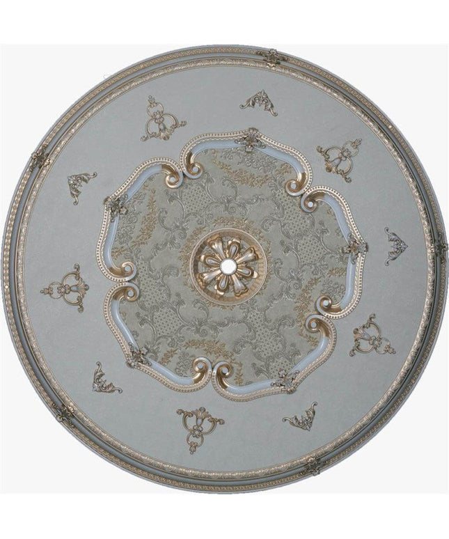 PALACE CEILING ROSE - POLYSTYRENE - DO150-P- CIRCULAR PATINA 150cm
