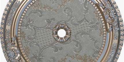 PALACE CEILING ROSE - POLYSTYRENE - DO60-P- CIRCULAR PATINA 60cm