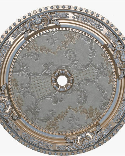 PALACE CEILING ROSE - POLYSTYRENE - DO60-P- CIRCULAR PATINA 60cm