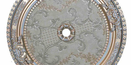 PALACE CEILING ROSE - POLYSTYRENE - DO90-P - CIRCULAR PATINA 90cm